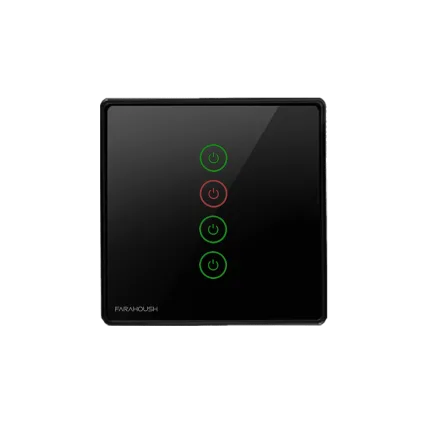 کلید چهار پل لمسی