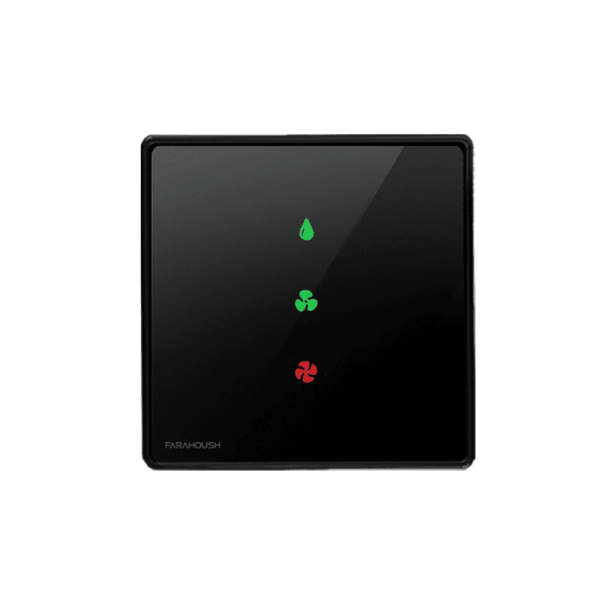 Touch Evaporative Cooler Switch - تجهیزات هوشمند ساختمانی فراهوش