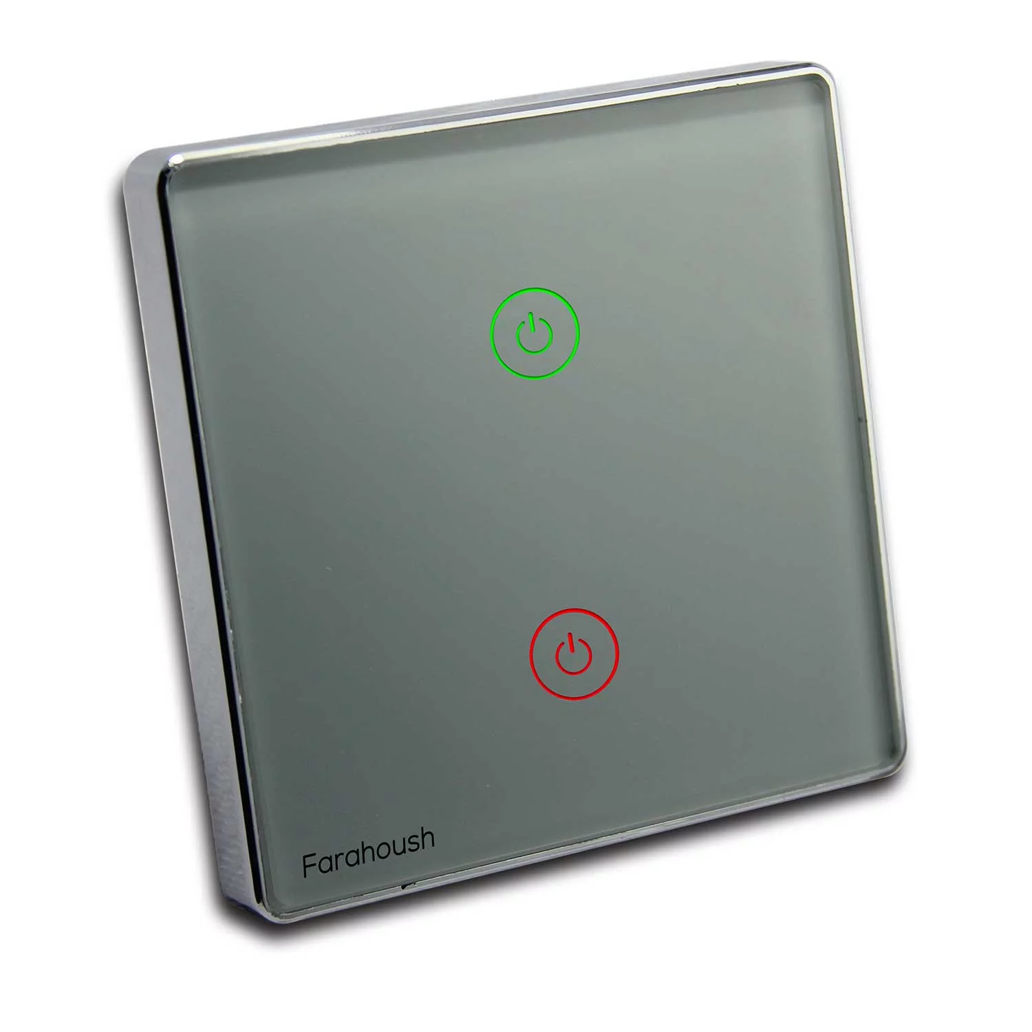 کلید دو پل فراهوش رنگ نقره ای