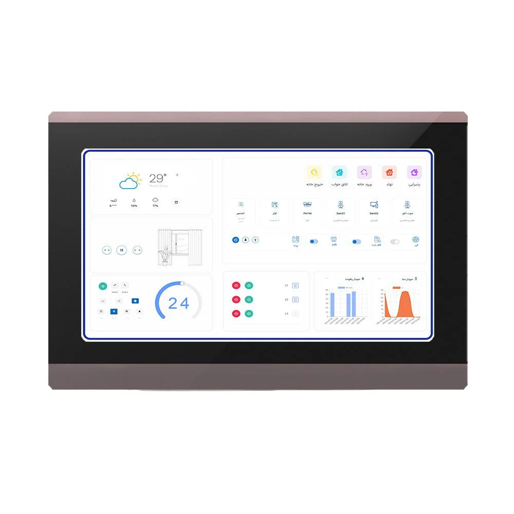 تاچ پنل صفحه سفید فراهوش