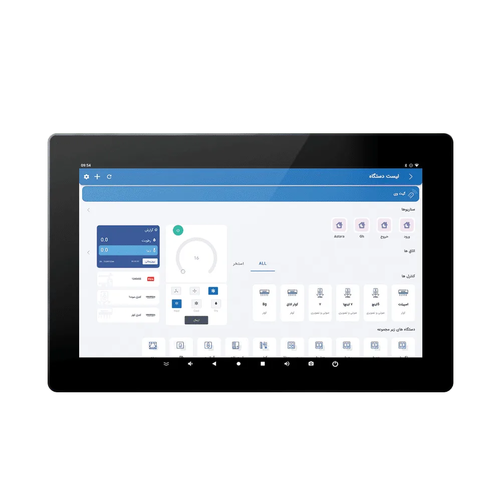 Smart touch panel