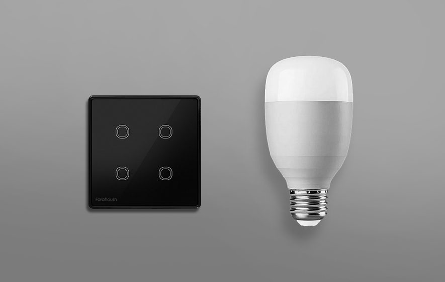 تفاوت لامپ هوشمند و کلید هوشمند