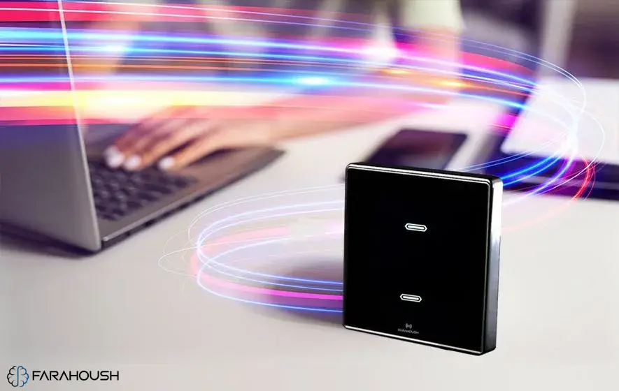 کلید و پریز هوشمند لمسی