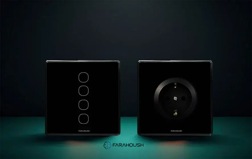 کلید و پریز هوشمند لمسی